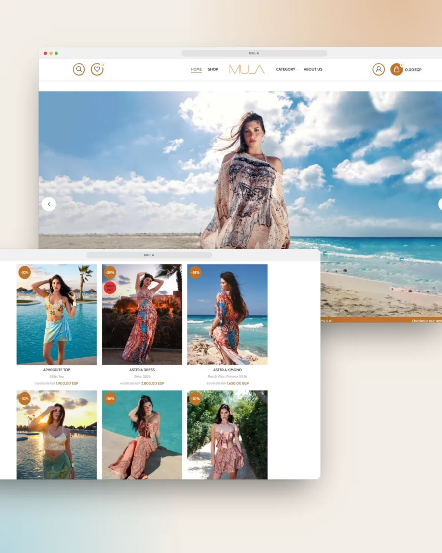 MULA website — designed and developed by Lynked